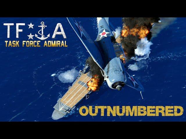 Task Force Admiral | Demo First Look - USS Yorktown Outnumbered heads into Danger!