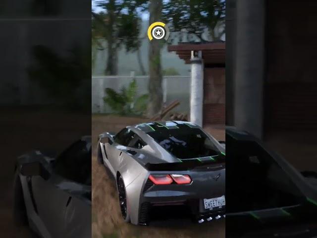 Forza horizon 5| | Corvette Z06 2015 pulling up clean (Full video up now) #shorts #subscribe