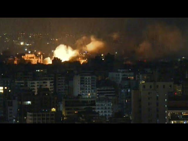 Overnight Israeli strike on Beirut's southern suburbs | AFP