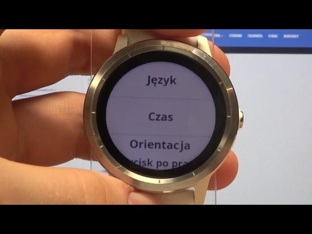 Смена языка системного языка GARMIN Vivoactive 3 / Как поменять язык системы на GARMIN Vivoactive 3?