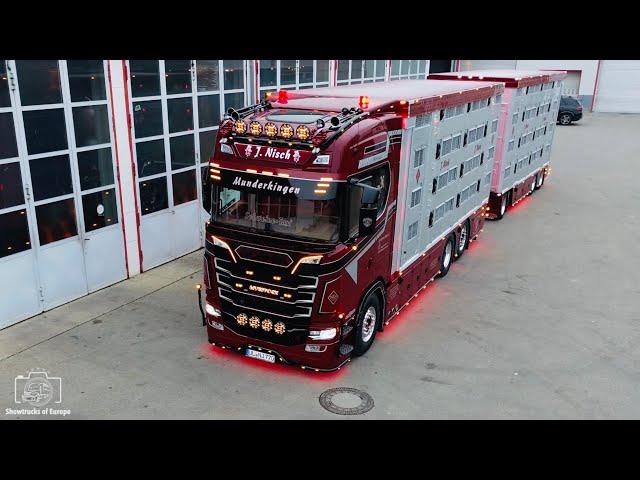 Joachim Nisch New Scania S770 V8 from Finkl Fahrzeugbau