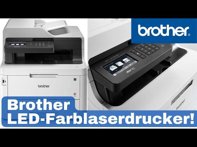 Brother Farblaser-Multifunktionsdrucker - Unboxing und Einrichtung