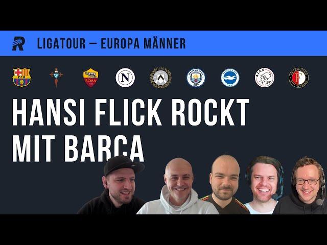 Roma, Ajax, Manchester City, Barca, Villa, Napoli, Feyernoord & mehr  (Ligatour Europa)