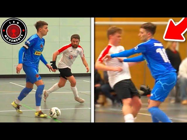 I Played in a PRO FUTSAL MATCH & The Fouls were CRAZY! (Football Skills & Goals)