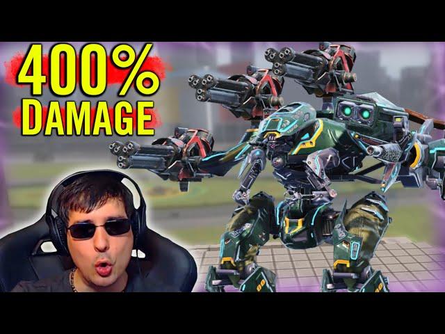 THIS build is gonna be NASTY! War Robots 400% Razdor - LIVE