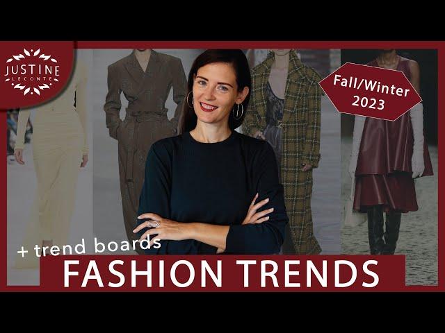 Top fashion trends for Fall-Winter 2023-2024 + how to wear them