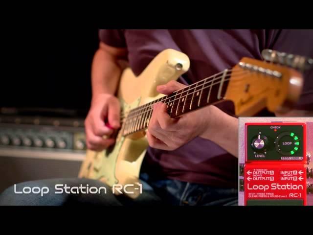 RC-1 Loop Station Demonstration [BOSS Sound Check]