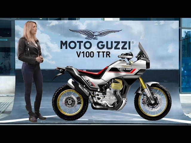 2025 THE NEW MOTO GUZZI V100 TTR UNVEILED!!