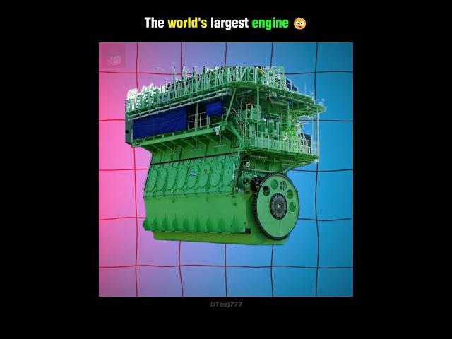 The world's Biggest Engine  | #shorts #world #engine