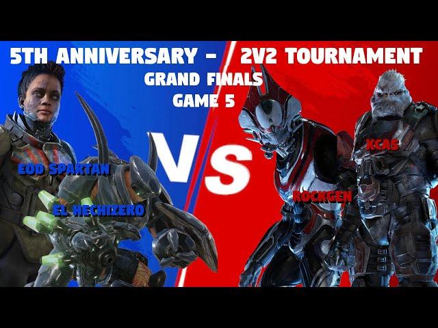 This is the CRAZIEST 2v2 TEAM GAME you will ever see! Halo Wars 2v2 GRAND FINALS Game 5