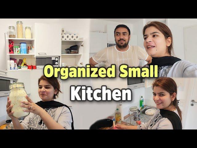 Hum Ne Apna Small Kitchen Kese Organized Kiya? | Kitchen Organization Ideas