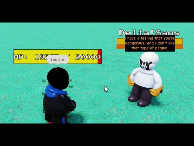 Undertale: Paradoxal Dimensions Ultimate Test Delta Fight