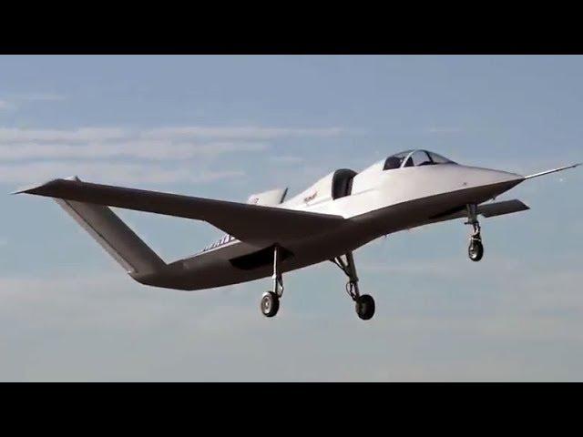 Scaled Composites First Test Flight Of The Mysterious Experminetal Model 401Aircraft