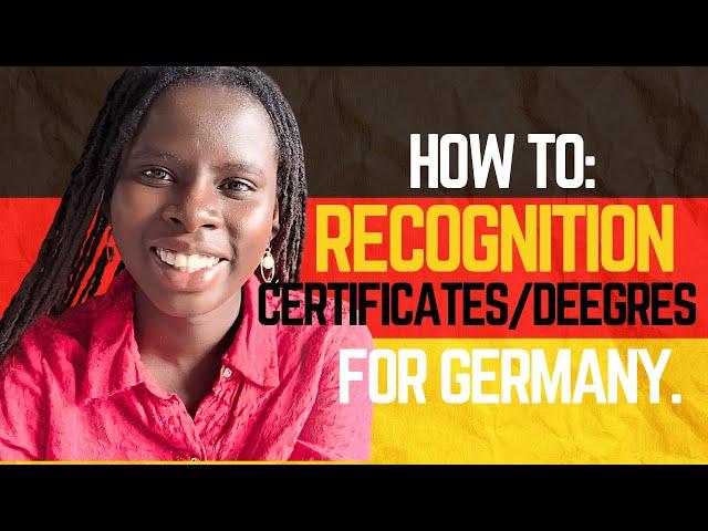 Recognition in Germany: Are your certificates recognized?