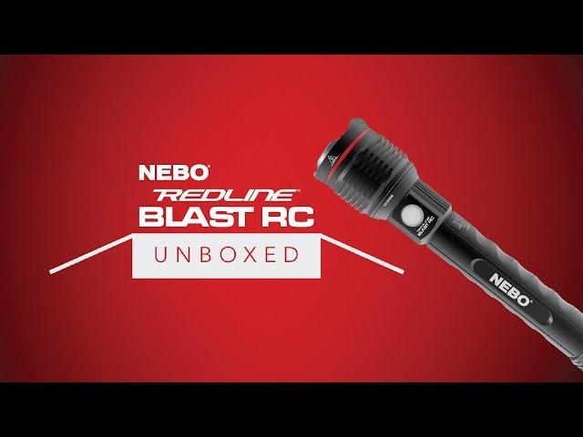 NEBO Unboxed: Redline BLAST RC - 3200 Lumen Rechargeable Waterproof LED Flashlight