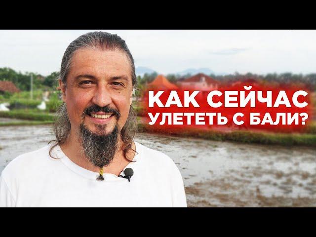 Можно ли улететь сейчас с острова Бали? Карантин на Бали - Индонезия закрыта - как улететь?