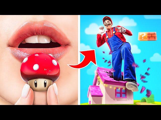 Cum să Devii Super Mario! Jocuri Video în Viața Reală!