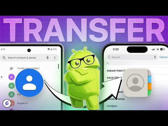 3 Ways to Transfer Contacts from Android to iPhone (2024)