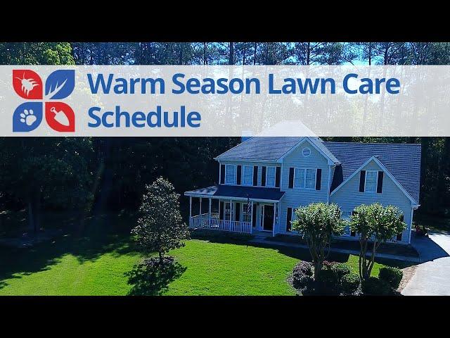 Year-Round Warm Season Lawn Care Calendar | DoMyOwn.com