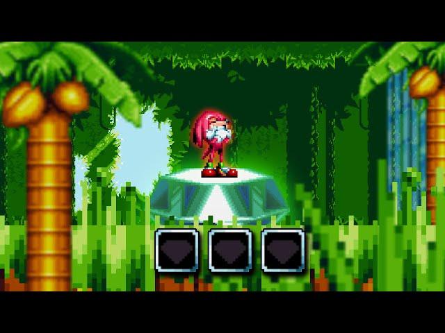 Knuckles' Emerald Hunt - Sonic Mania Plus