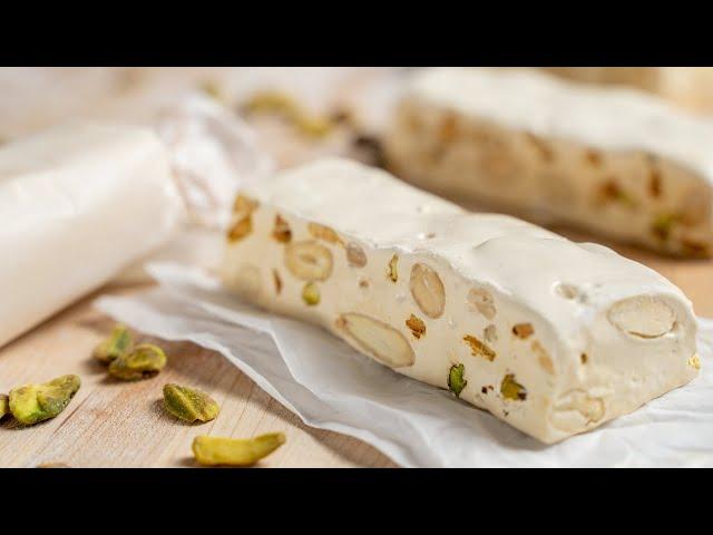 Easy Torrone Recipe - How to Make Nougat Recipe