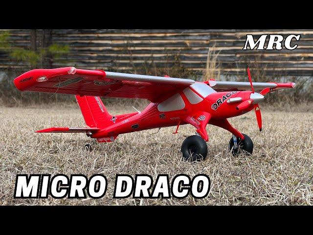 E-flite Micro DRACO 800mm Flight Review - Very Impressed!