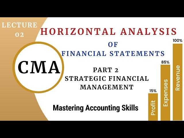 Horizontal Analysis Of Financial Statements By Mastering Accounting Skills