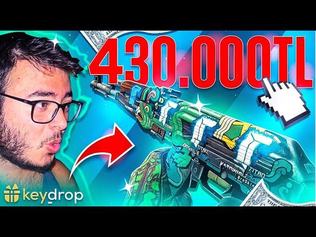 430.000TL AK47 WILD LOTUS REKOR ŞANS ?! - Keydrop Katlama Promo Code 2024