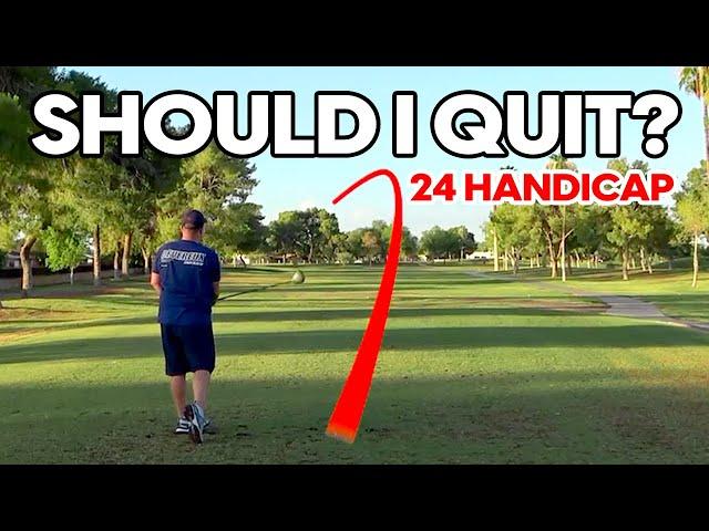 Should I Just Quit Golf? | Every Shot of a 24 Handicappers Round