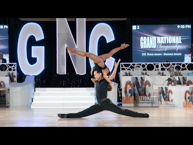 Shane & Shannon Jensen - Cry Me a River I Grand National Dancesport Championships 2023