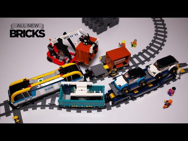 Lego City 60336 Freight Train Speed Build
