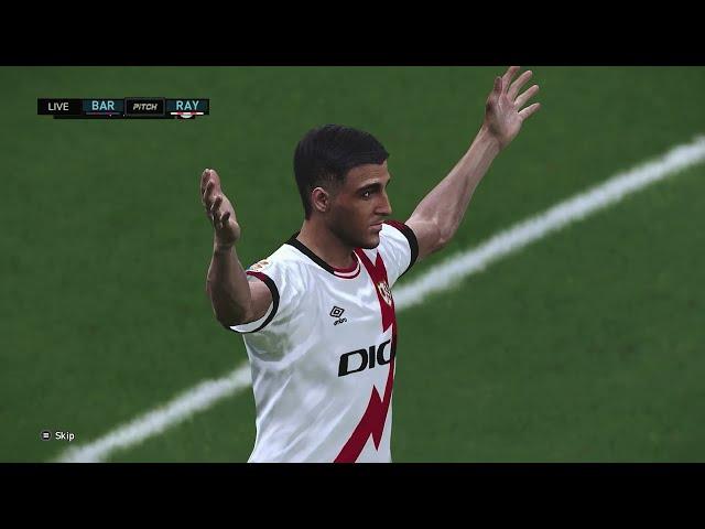 PES 2021 - Simulation Gameplay | FC Barcelona vs. Rayo Vallecano - LaLiga Santander