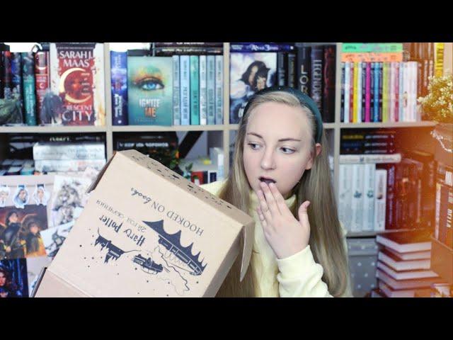 РАСПАКОВКА БОКСА HOOKED ON BOOKS | спецвыпуск по Гарри Поттеру #2