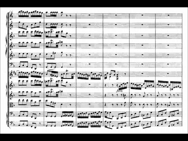 Johann Sebastian Bach: Brandenburg Concerto No.1 (Sheet Music)