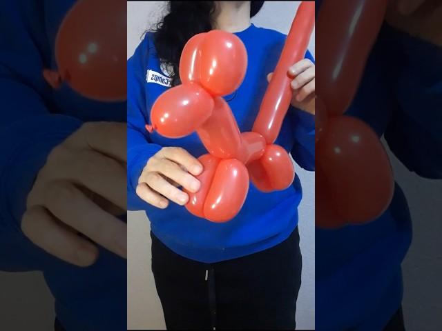 How to Make a Dog Balloon Animal #balloonanimals #ballooncreations #diy #balloon #balloonart