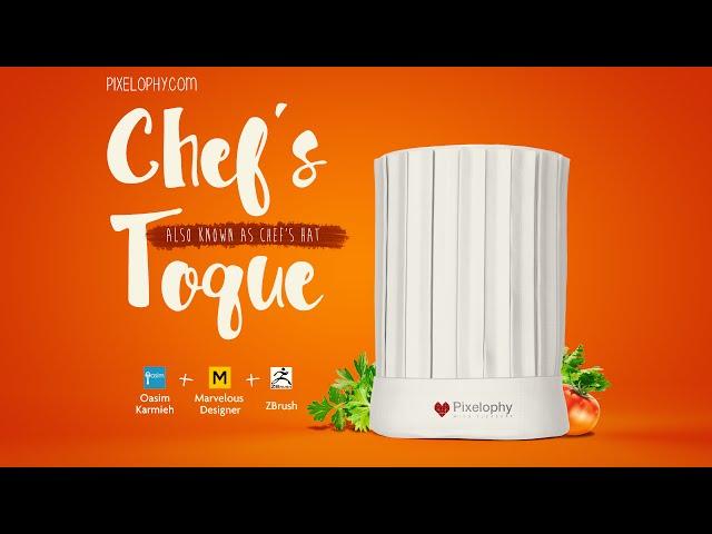 3d Chef Hat a Marvelous Designer Tutorial