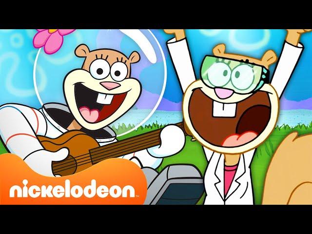 Губка Боб | Сэнди в своём духе 2024 секунды подряд ️  | Nickelodeon Cyrillic