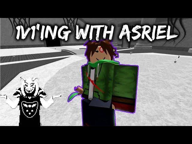 1V1'ING WITH ASRIEL | SoulShatters ( Roblox )