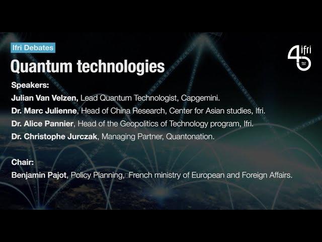 Quantum technologies