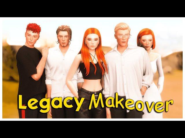 МЕЙКОВЕР ДИНАСТИИ  Ответы на вопросы  TS4 Makeover