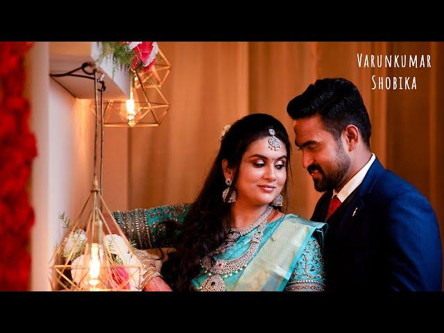 GRAND WEDDING RECEPTION IN COIMBATORE | VARUNKUMAR & SHOBIKA |  ATHINI PHOTOS ®