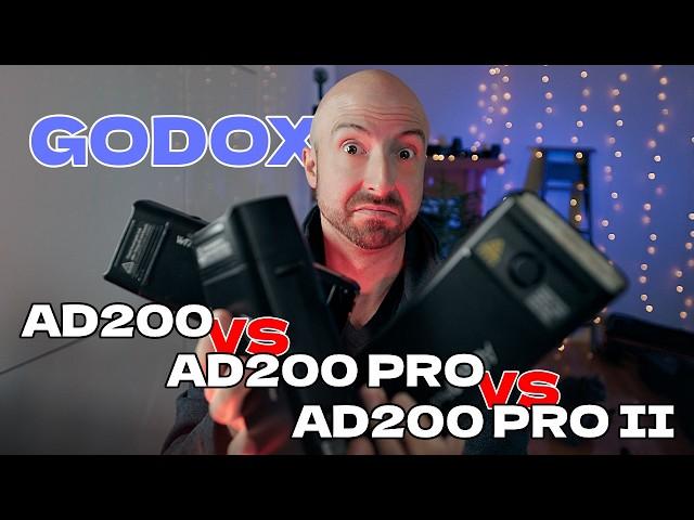 AD200 / AD200 Pro / AD200 Pro II WHAT'S THE DIFFERENCE?? Godox Flash Comparison