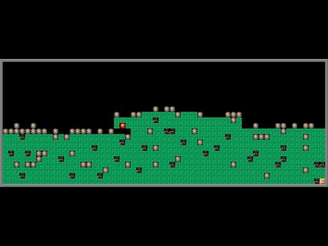 Supaplex level 21 - GRAVITY - eating all bases!