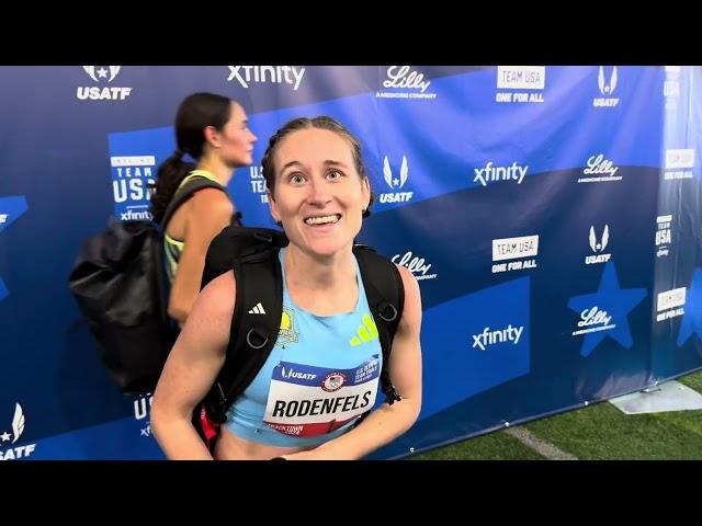 Annie Rodenfels explains her front-running strategy and hurdle struggles at 2024 Olympic Trials