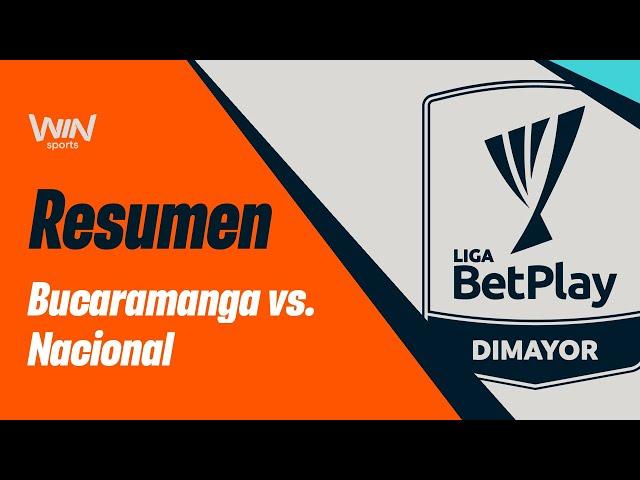 Bucaramanga vs. Nacional  (resumen y goles) | Liga BetPlay Dimayor 2024-2 | Fecha 11