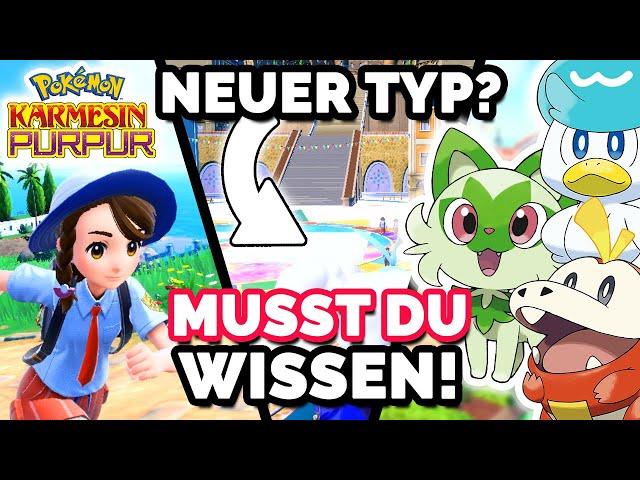 Pokemon Generation 9 Karmesin und Purpur: DAS MUSST DU WISSEN!