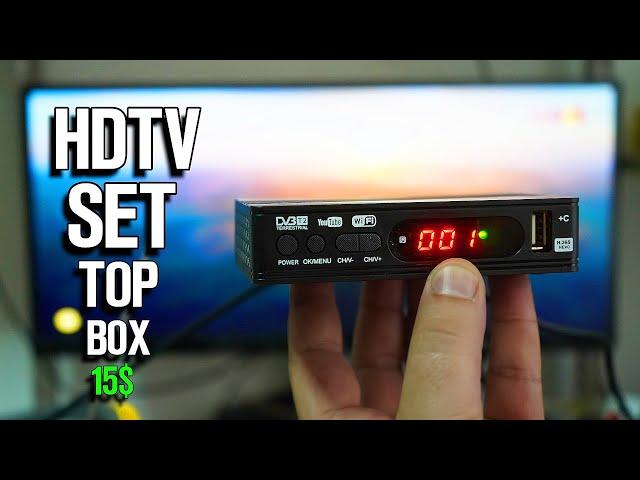 WATCH FREE HDTV - HDTV Set Top Box - DVB T2 Terrestrial Receiver Unboxing,Review and Test