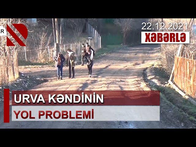 Qusarın Urva kəndinin yol problemi