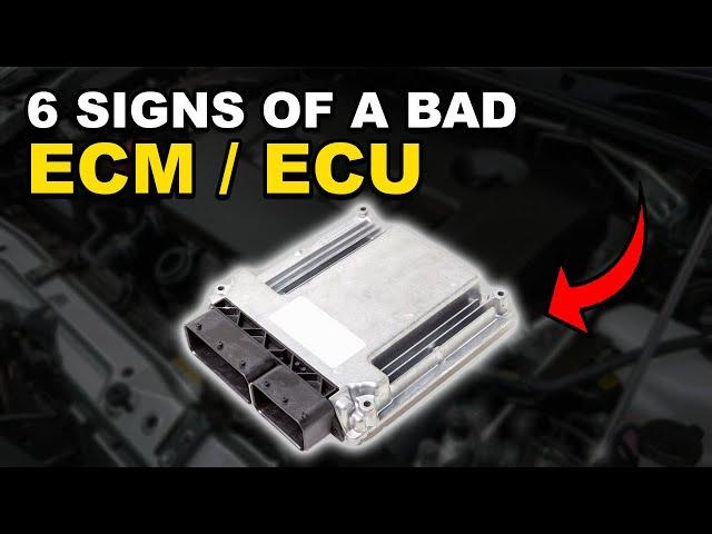 6 Symptoms Of A Bad Engine Control Module Or Unit (ECU) & DIY Fixes