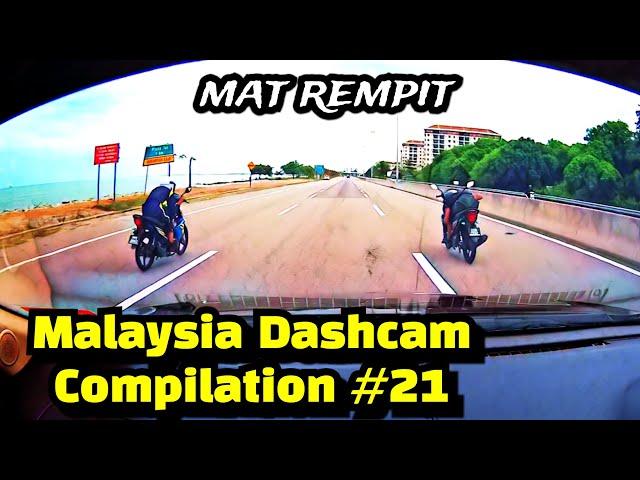 Malaysia Dashcam Compilation #21 | Mat Rempit